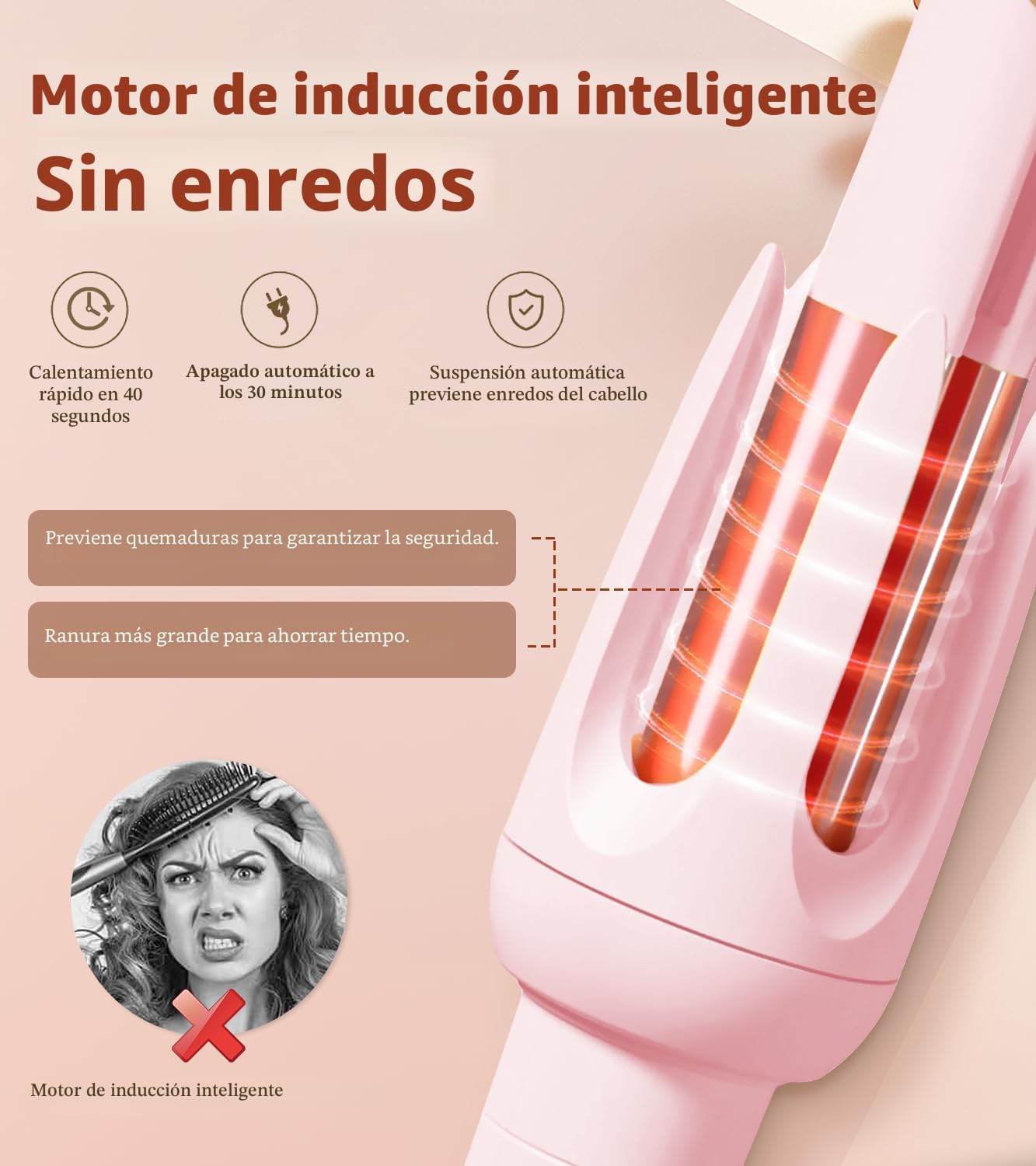 Zyra Magic Curl™ – Rizos Perfectos en Segundos