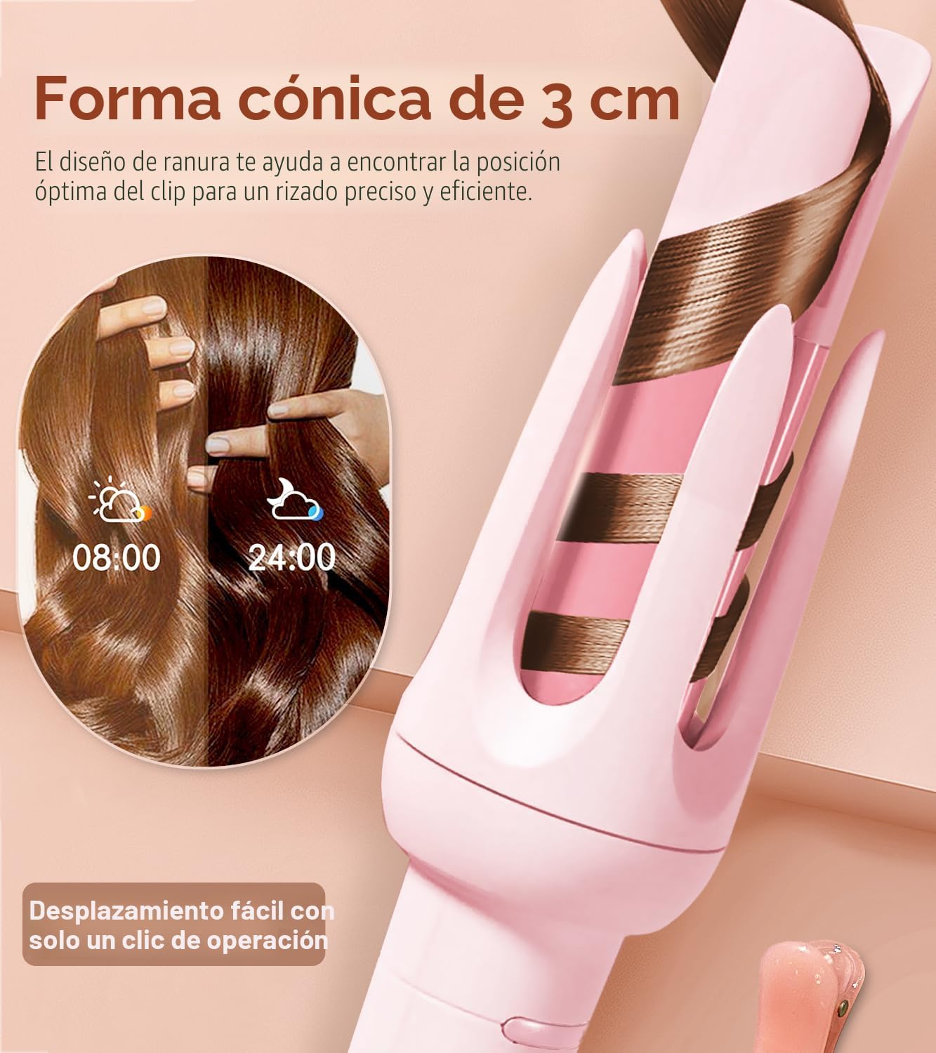 Zyra Magic Curl™ – Rizos Perfectos en Segundos
